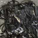 Cosplay Party Supplies Set - Wand Pencil, Black Glasses with Round Frame No Lenses for Birthday Party, Kid Gifts, School Reward,Halloween Decorations 12pcs Each