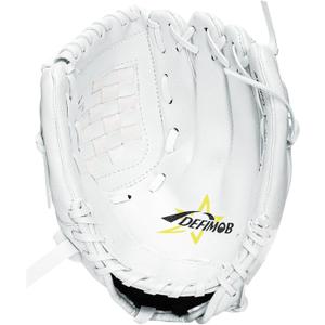 Baseball Glove, Softball Mitt, Softball Glove Youth Baseball/Softball Glove for Kids TeeBall Youth Adult Beginner Play & Training, Baseball Mitt Infield Mitts Left Hand Glove (10.5"| Ages 5-9, white)