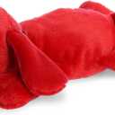 Aurora Playful Clifford Laying Clifford Stuffed Animal - Childhood Nostalgia - Lasting Companionship - Red 12 Inches