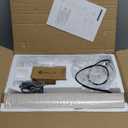 Floor Lamp for Living Room,Dimmable Floor Lamp with LED Bulb,Modern Standing Lamp with Marble Base,Tall Standing Lamps for Living Room,Bedroom,Office,Reading and Nursery(White)