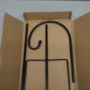 FEED GARDEN Adjustable 32 Inch Small Shepherd Hooks for Outdoor, Garden Hooks for Lanterns, Sheperd Hook for Hanging Plants, Bird Feeders, Solar Lights, Mason Jars, Weddings Decor, 1 Pack