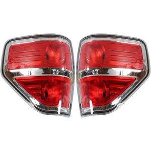 labwork LH+RH Tail Lights Replacement for F150 2009-2014 Rear Tail Lights Lamps Assembly Passenger and Driver Side