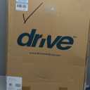 Drive Medical Two-Button Folding Walker with Wheels, Height Adjustable, hold up to 350 lb for long-lasting performance