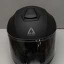 TRIANGLE Motorcycle Helmets Full Face Motorcycle Helmet for Men & Women with Tinted and Clear Visor Meet Dot Approved (Medium, Matte Black)