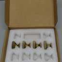 TUNNY 10 Pack Cabinet Knobs-Champagne Bronze Single Hole Drawer Handles Kitchen Cabinet Handles Drawer Pulls Kitchen Cabinet Hardware Bedroom Cabinet Pulls Missing Items