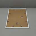 Upsimples 11x14 Picture Frame, Display Pictures 8x10 with Mat or 11x14 Without Mat, Wall Hanging Photo Frame, White, 1 Pack