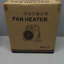 Greenhouse Heater with Thermostat,1500W Portable Outdoor Heaters for Patio,Greenhouse,Winter Plants,Grow Tent,Flower Room