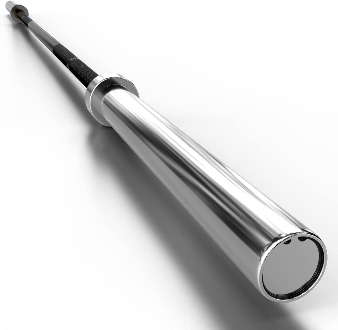 Olympic Barbell Weight Bar for Weightlifting, Bench Press Bar 7ft/6ft/5ft for Strength Training, Rated 500lbs/400lbs/330lbs Weight Capacity