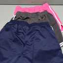 Rupy 3 Pack Girls Athletic Quick Dry Dolphin Running Soccer Shorts, Size 12-14 Y