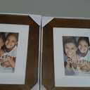 Malden 8x10 Matted Picture Frame - Made to Display Pictures 5x7 with Mat, or 8x10 wihtout Mat - Walnut  2 Packs