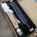 DWVO Full Size Bed Frame with Storage Headboard