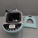 Elite Gourmet Programmable Bread Maker, 2 lb Loaf, 3 Sizes, 19 Presets incl. Gluten-Free, Dough & Jam, Delay Timer, Mint