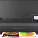 HP OfficeJet 250 All-in-One Portable Printer with Wireless & Mobile Printing, Works with Alexa (CZ992A) Black