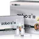 ZOBO Disposable Cigarette Filters, 10 Layer Microporous Multi-Filtering to Reduce Tar and Smoke Stains (100 Per Pack) Stylish Design, Suitable for King, Regular, Slim and Super Slim Size of Cigarettes
