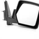 For Jeep Patriot 2007-2017 Door Mirror Passenger Side | Manual | Power | Non-Heated | Replacement For CH1321281 | 5155456AK