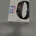 Fitness Tracker, 24/7 Heart Rate Blood Oxygen Blood Pressure Body Temp Monitor Sleep Calorie Tracker with 1.1" AMOLED Touch Color Screen Pedometer Smart Watch Waterproof for Women Men (Black)