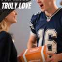 Football Fan 20 Oz Insulated Travel Coffee Cup Mug Tumbler with Lid Dallas Themed Merch Shop Men Women Sport Stuff Gear Apparel Cowboys Team Decor Accessories Husband Boyfriend Dad Cool Birthday Gifts