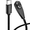 gudxfj USB C to Shokz S710 Cable Compatible with Shokz OpenSwim Pro S710 Bone Sound Conduction Headphones Charging Cable Type-c to 4Pin Magnetic Charger Cord Black 1 Pack 3.3ft