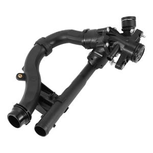 VekAuto 1 Pc Car Thermostat for Mercedes-Benz C300 2015-2018 E300 2017-2019 Plastic Black Engine Coolant Thermostat Housing Assembly No.2742000115/2742003100