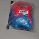 2 Pack Colored Bob Wigs and Heart Sunglasses Set, Blue Hot Pink Short Straight Bob Wig with Bangs Neon Party Colorful Synthetic Hair for Women Men Halloween Costume Bachelorette Party Favors, Size 9.06 x 6.29 x 1.97 inches