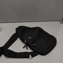 Tuwubi Crossbody Bags for Women, Sling Bag for Men, Small Hiking Backpack Anti Theft Lightweight for Outdoors Travel (L, Black)