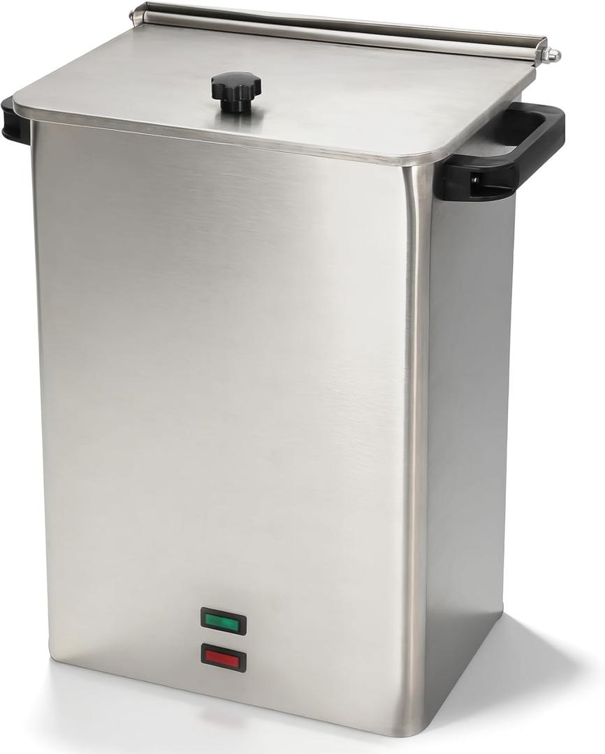 E-1 Stationary Heating Unit Tabletop with 4 Standard Heat Packs, Heating Unit with Consistent Moist Heat Up to 165F, Constructed From High-Quality Stainless Steel & Easy to Maintain