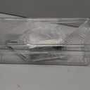 Large Ice Chilled Condiment Server Caddy with 5 Stainless Steel Removable Compartments, Clear Plastic Garnish Tray with Lid, 5 Forks and 2 Tongs, Fruit, Salad, Taco, Bar Platter for Party Bar Supplies