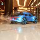 Dual Spray Remote Control Car Toy for Kids Adults, RC Model Racing Car Toys with Cool Led Lights, Birthday Gifts for Age 3 4 5 6 7 8-12 Year Old Boys Girls (Blue)