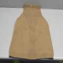 IECOii XXL Dog Sweater, Thermal Knit Big Dog Sweater with Sleeve, Pet Turtleneck Doggy Sweatshirt for Extra Large Dogs Boy Girl, Stretchy Large Dogs Cold Weather Outfit Pitbull Clothes, (Camel, XXL)