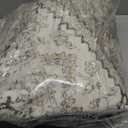 LIVEBOX Medallion Round Area Rug 5ft, Vintage Washable Sage Green Circle Rug for Bedroom, Low-Pile Soft Round Carpet for Living Room, Ideal for High Traffic Areas in Entryway