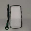 DOMAVER for iPhone 17 Pro Case for Women, 1X Screen Protector+1X Wrist Strap, [Compatible with MagSafe] [Full Camera Protection] Cute Wave Frame Matte Phone Case for iPhone 17 Pro 6.3", Deep Green