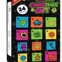 2025 New Santa Swap Gift Exchange Dice, Christmas Dice Games with 24 Dice Set, Fun Christmas Dice Gift Exchange Game, Xmas Party Games for Women Men Adults, Anniversary Birthday Wedding Gifts