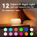 Easysleep White Noise Sound Machine Portable Sleep Machine for Baby Adult with 30 Soothing Sounds 12 Night Light Colors 4 Timer Memory Function Rechargeable Noise Machines for Sleeping, Office