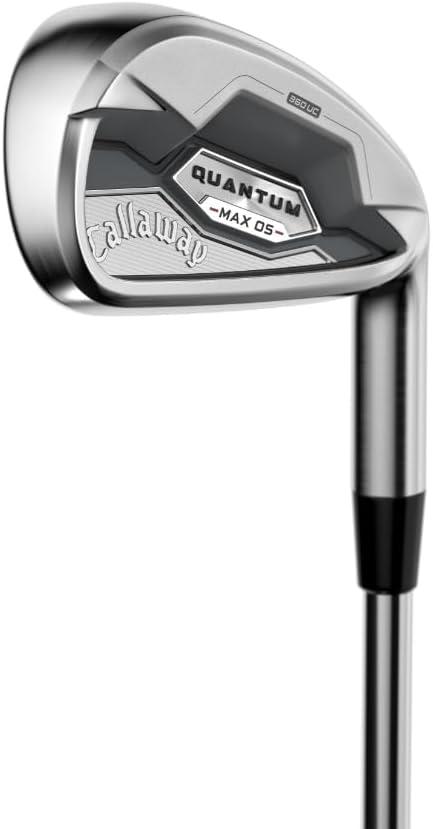 Callaway Golf Quantum Max OS Individual Iron, Left, Elevate 85 Gram, Stiff, 4 Iron