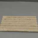 Natural Travertine Marble Tray for Bathroom Countertop Organizer,Vanity Decorative Stone Tray for Candles, Perfume, Jewelry Dish Ring Tray (Beige)