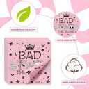 50 Pcs Bad Two The Bone Napkins, Bad Two the Bone Party Decorations Girl, Bad 2 The Bone Party Supplies Napkins for Girl Music Theme 2 Year Old Birthday