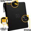 X PRO Top Load Card Binder - Compatible with Top-loading Card Cases - Fits 252 | 20 Premium Loaders Included | 9-Pocket Ringless Double-Sided Pages | Premium Storage for TCG & Sports Cards