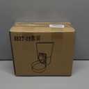 Rabbit Feeder for Cage,Hanging Automatic Cat Feeder and Water Dispenser,Ferret Cage Accessories,Food Water Bowl for Cats Rabbit Guinea Pig Cages(Cage Grid Spacing Over 1.2'') (White Gray)