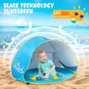 Monobeach Baby Beach Tent Pop Up Portable Shade Pool UV Protection Sun Shelter for Infant, Small