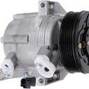 AC Compressor with Clutch for Mazda CX3 2016-2022, Scion iA 2016, Toyota Yaris 2019-2020, Yaris iA 2017-2018