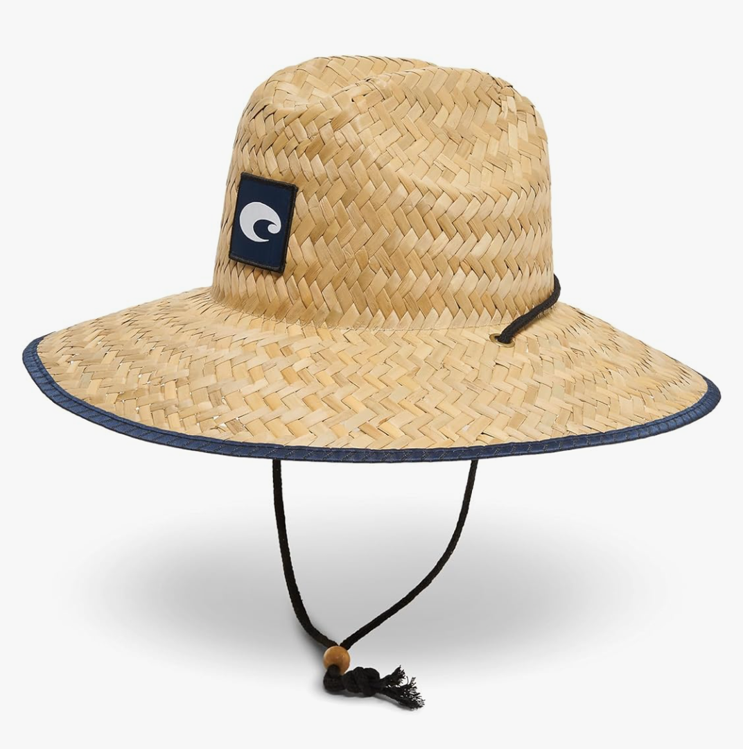 Costa Del Mar Unisex Adult Costa Lifeguard Straw Hat, Pack of 2