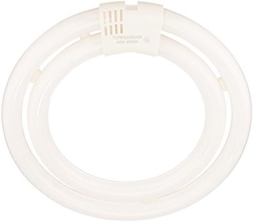 TCP CFL Double Circle Lamp, 200W Equivalent, Bright White (3500K) T6 Circline Lamp