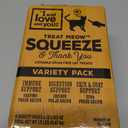 I AND LOVE AND YOU Treat Meow Variety Pack - 12CT Assorted creamy, squeezable puree cat treats in a 12-count variety pack Exp Mar 2026