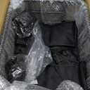 Bike Basket Rear Rack Bike Basket with Cargo Net and Liner Large Bicycle Basket Heavy Duty Bicycle Rear Basket with Liner Waterproof Cover Cargo Net