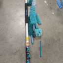 30 Foot High Reach Duster Kit with 6-24FT Extension Pole High Ceiling Dusting and Window Cleaning Kit with Telescopic Pole Window Washer&Squeegee,Cobweb Duster,Fan Duster and Feather Duster