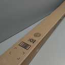 Ivilon Drapery Window Curtain Rod - End Cap Style Design 1 Inch Pole. 48 to 86 Inch Color Black