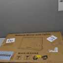 Moonee Vanity Mirror with Lights, Hollywood Lighted Makeup Mirror with 15 Dimmable Bulbs and 10X Magnification, 3 Colors Modes, Light Up Mirror, Perfect Valentine's Day Gift for Her23" x 18" (White)