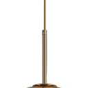 KCO Lighting 1-Light Modern Glass Pendant Lights Large Gold Globe Pendant Light Mid Century Single Pendant Light Kitchen Island Dining Room Lighting Fixtures Ceiling Hanging