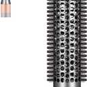 Small Round Volumizing Brush for Dyson Airwrap, Small Round Brush Attachment Compatible with Dyson Airwrap HS08 HS05 HS01 for Fluff Up, Volumize and Styling Hair (Gold)