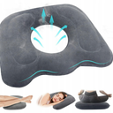 Orthopedic Sear Cushion Inflatable Chair Seat Grey 18.5x16